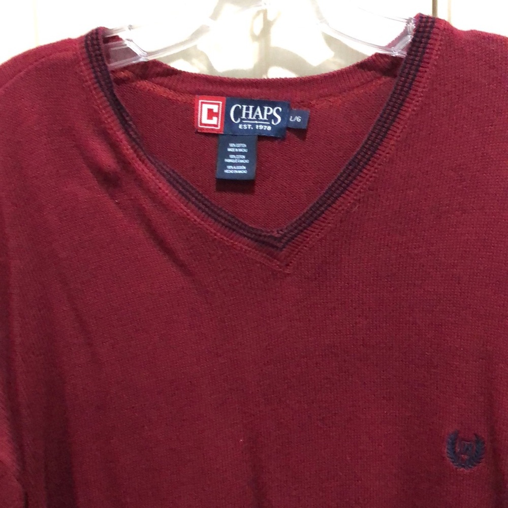 Chaps sweater.